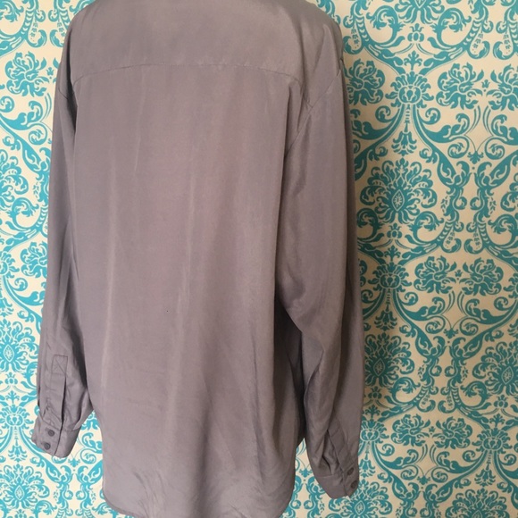 Grey Beautiful Top Blouse - Picture 3 of 4